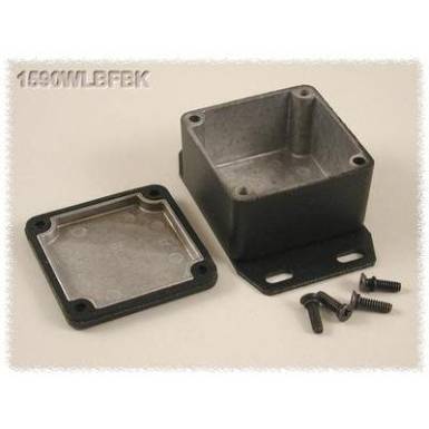 Hammond Electronics öntvény dobozok, 1590-es sorozat 1590WLBFBK alumínium (H x Sz x Ma) 50.5 x 50.5 x 31 mm, fekete Hammond Electronics öntvény dobozok, 1590-es sorozat 1590WLBFBK alumínium (H x Sz x Ma) 50.5 x 50.5 x 31 mm, fekete