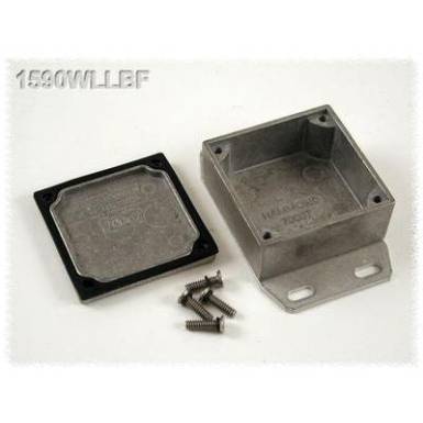 Hammond Electronics öntvény dobozok, 1590-es sorozat 1590WLLBF alumínium (H x Sz x Ma) 50 x 50 x 25 mm, natúr Hammond Electronics öntvény dobozok, 1590-es sorozat 1590WLLBF alumínium (H x Sz x Ma) 50 x 50 x 25 mm, natúr