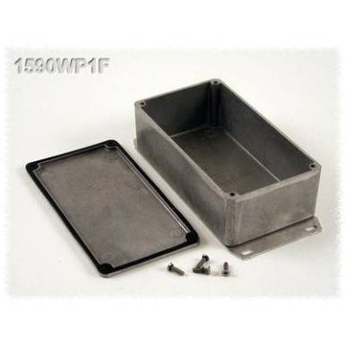 Hammond Electronics öntvény dobozok, 1590-es sorozat 1590WP1F alumínium (H x Sz x Ma) 153 x 82 x 50 mm, natúr Hammond Electronics öntvény dobozok, 1590-es sorozat 1590WP1F alumínium (H x Sz x Ma) 153 x 82 x 50 mm, natúr