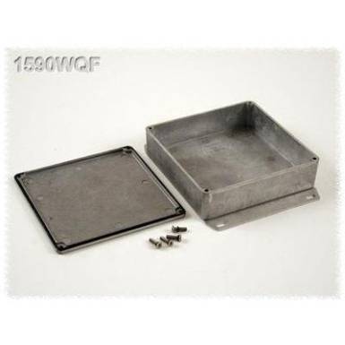 Hammond Electronics öntvény dobozok, 1590-es sorozat 1590WQF alumínium (H x Sz x Ma) 120 x 120 x 34 mm, natúr Hammond Electronics öntvény dobozok, 1590-es sorozat 1590WQF alumínium (H x Sz x Ma) 120 x 120 x 34 mm, natúr