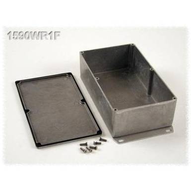 Hammond Electronics öntvény dobozok, 1590-es sorozat 1590WR1F alumínium (H x Sz x Ma) 192 x 111 x 61 mm, natúr Hammond Electronics öntvény dobozok, 1590-es sorozat 1590WR1F alumínium (H x Sz x Ma) 192 x 111 x 61 mm, natúr