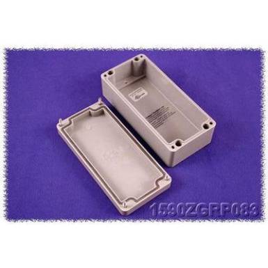 Hammond Electronics műanyag doboz, 590ZGRP sorozat 1590ZGRP083 poliészter (H x Sz x Ma) 160 x 75 x 55 mm, szürke Hammond Electronics műanyag doboz, 590ZGRP sorozat 1590ZGRP083 poliészter (H x Sz x Ma) 160 x 75 x 55 mm, szürke