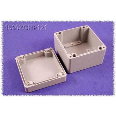 Hammond Electronics műanyag doboz, 590ZGRP sorozat 1590ZGRP121 poliészter (H x Sz x Ma) 120 x 122 x 91 mm, szürke Hammond Electronics műanyag doboz, 590ZGRP sorozat 1590ZGRP121 poliészter (H x Sz x Ma) 120 x 122 x 91 mm, szürke
