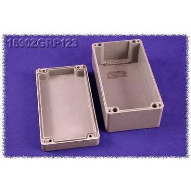 Hammond Electronics műanyag doboz, 590ZGRP sorozat 1590ZGRP123 poli&eacute;szter (H x Sz x Ma) 220 x 120 x 90 mm, sz&uuml;rke