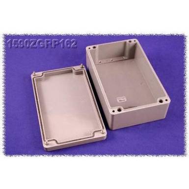 Hammond Electronics műanyag doboz, 590ZGRP sorozat 1590ZGRP162 poliészter (H x Sz x Ma) 260 x 160 x 90 mm, szürke Hammond Electronics műanyag doboz, 590ZGRP sorozat 1590ZGRP162 poliészter (H x Sz x Ma) 260 x 160 x 90 mm, szürke