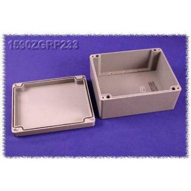 Hammond Electronics műanyag doboz, 590ZGRP sorozat 1590ZGRP233 poliészter (H x Sz x Ma) 250 x 250 x 115 mm, szürke Hammond Electronics műanyag doboz, 590ZGRP sorozat 1590ZGRP233 poliészter (H x Sz x Ma) 250 x 250 x 115 mm, szürke