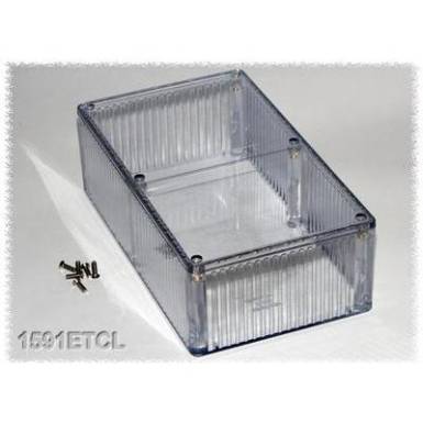 Univerzális műszerház Hammond Electronics 1591ETCL polikarbonát (H x Sz x Ma) 191 x 110 x 61 mm, natúr Univerzális műszerház Hammond Electronics 1591ETCL polikarbonát (H x Sz x Ma) 191 x 110 x 61 mm, natúr