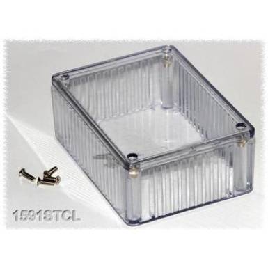 Univerzális műszerház Hammond Electronics 1591STCL polikarbonát (H x Sz x Ma) 110 x 82 x 44 mm, natúr Univerzális műszerház Hammond Electronics 1591STCL polikarbonát (H x Sz x Ma) 110 x 82 x 44 mm, natúr