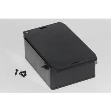 Univerzális műszerdoboz ABS, fekete 110 x 82 x 44 Hammond Electronics 1591SF2SBK 1 db Univerzális műszerdoboz ABS, fekete 110 x 82 x 44 Hammond Electronics 1591SF2SBK 1 db