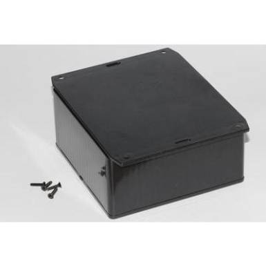 Univerzális műszerdoboz ABS, fekete 120 x 120 x 59 Hammond Electronics 1591UF2SBK 1 db Univerzális műszerdoboz ABS, fekete 120 x 120 x 59 Hammond Electronics 1591UF2SBK 1 db
