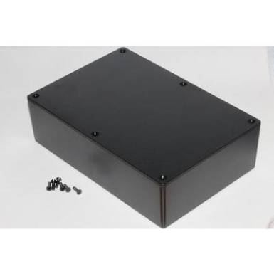 Univerz&aacute;lis műszerdoboz ABS, fekete 121 x 94 x 34 Hammond Electronics 1591XXGBK 1 db