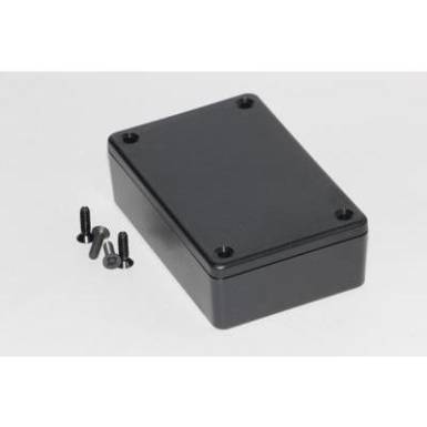 Univerzális műszerdoboz ABS, fekete 110 x 82 x 44 Hammond Electronics 1591XXSBK 1 db Univerzális műszerdoboz ABS, fekete 110 x 82 x 44 Hammond Electronics 1591XXSBK 1 db