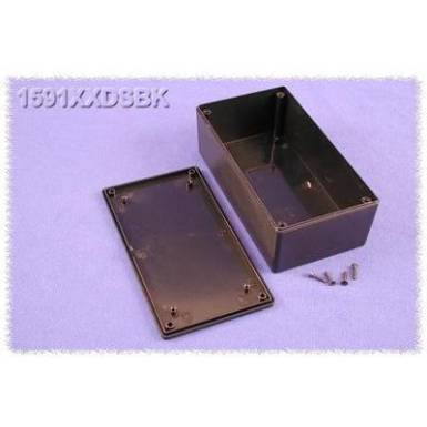 Univerzális műszerdoboz ABS, fekete 152 x 82 x 51 Hammond Electronics 1591XXDSBK 1 db Univerzális műszerdoboz ABS, fekete 152 x 82 x 51 Hammond Electronics 1591XXDSBK 1 db
