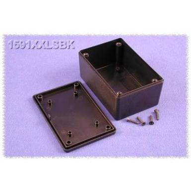 Univerz&aacute;lis műszerdoboz ABS, fekete 85 x 56 x 25 Hammond Electronics 1591XXMSBK 1 db