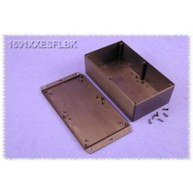 Univerz&aacute;lis műszerdoboz ABS, fekete 193 x 113 x 62 Hammond Electronics 1591XXESFLBK 1 db