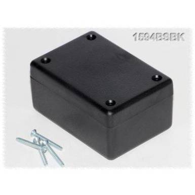 Univerzális műszerdoboz ABS, fekete 81 x 56 x 40 Hammond Electronics 1594BSBK 1 db Univerzális műszerdoboz ABS, fekete 81 x 56 x 40 Hammond Electronics 1594BSBK 1 db