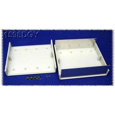Univerzális műszerház Hammond Electronics 1598DGY ABS (lángálló) (H x Sz x Ma) 180 x 206 x 64 mm, szürke Univerzális műszerház Hammond Electronics 1598DGY ABS (lángálló) (H x Sz x Ma) 180 x 206 x 64 mm, szürke