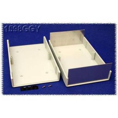Univerzális műszerház Hammond Electronics 1598GGY ABS (lángálló) (H x Sz x Ma) 250 x 160 x 76 mm, szürke Univerzális műszerház Hammond Electronics 1598GGY ABS (lángálló) (H x Sz x Ma) 250 x 160 x 76 mm, szürke