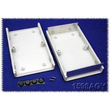 Ipari műszerdoboz ABS, szürke 157 x 94 x 36 Hammond Electronics 1598ASGY 1 db Ipari műszerdoboz ABS, szürke 157 x 94 x 36 Hammond Electronics 1598ASGY 1 db