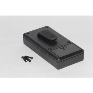 K&eacute;zi műszerdoboz ABS fekete 130 x 65 x 25 Hammond Electronics 1599BBKBATCP, 1db