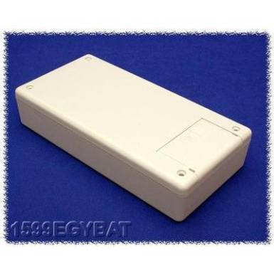 K&eacute;zi műszerdoboz ABS, sz&uuml;rke 170 x 85 x 34 Hammond Electronics 1599EGYBAT, 1db