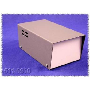 Hammond Electronics fém ház 511-es sorozat 511-0900 acél (H x Sz x Ma) 165 x 92 x 70 mm, szürke Hammond Electronics fém ház 511-es sorozat 511-0900 acél (H x Sz x Ma) 165 x 92 x 70 mm, szürke