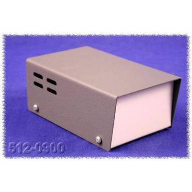 Hammond Electronics fém ház 511-es sorozat 512-0900 acél (H x Sz x Ma) 124 x 76 x 51 mm, szürke Hammond Electronics fém ház 511-es sorozat 512-0900 acél (H x Sz x Ma) 124 x 76 x 51 mm, szürke