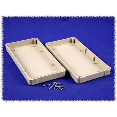 Univerz&aacute;lis műszerdoboz ABS, sz&uuml;rke 205 x 105 x 40 Hammond Electronics RL6065 1 db