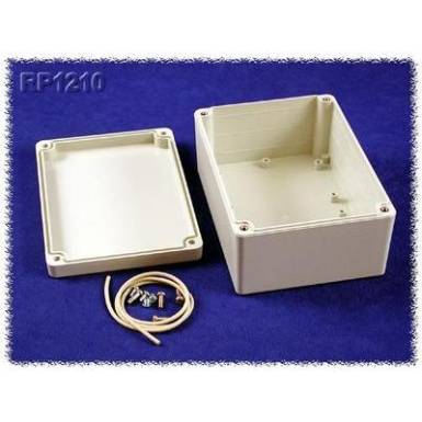 Univerzális műszerház Hammond Electronics RP1210 polikarbonát (H x Sz x Ma) 145 x 105 x 60 mm, szürke Univerzális műszerház Hammond Electronics RP1210 polikarbonát (H x Sz x Ma) 145 x 105 x 60 mm, szürke