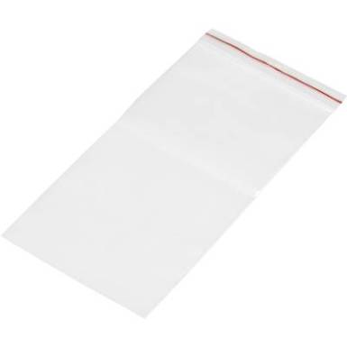 Simítózáras tasak 100 mm x 200 mm, átlátszó Simítózáras tasak 100 mm x 200 mm, átlátszó