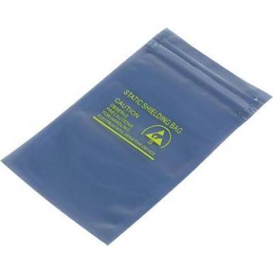ESD árnyékoló tasak simítózárral 76 X 127 MM ESD árnyékoló tasak simítózárral 76 X 127 MM