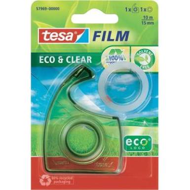 Cellux &aacute;tl&aacute;tsz&oacute; Tesafilm&reg;Eco&Clear 10 m x 15 mm, 1 tekercs, TESA 57969