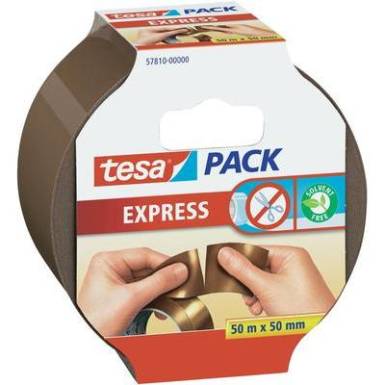 Ragasztószalag Tesapack® Express barna 50 m x 50 mm TESA 57810 Ragasztószalag Tesapack® Express barna 50 m x 50 mm TESA 57810