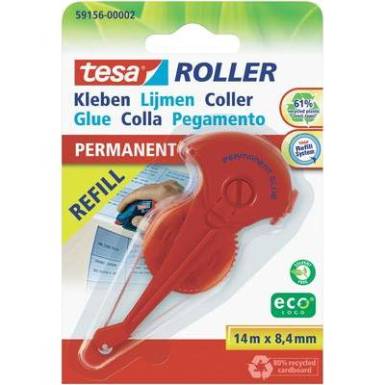 Ragaszt&oacute;roller Tesa Roller Ecologo 14 m x 8,4 mm TESA 59156