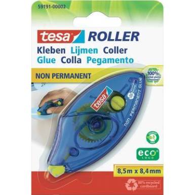 Ragaszt&oacute;roller Tesa Roller Ecologo 8,5 m x 8,4 mm TESA 59191
