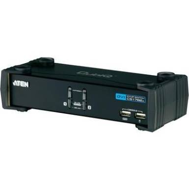 2 portos KVM switch, (billentyűzet, video, egér) elosztó, és USB 2.0 Hub Aten CS1762A-AT-G 2 portos KVM switch, (billentyűzet, video, egér) elosztó, és USB 2.0 Hub Aten CS1762A-AT-G