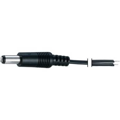 DC tápkábel, 5,5 x 2,1 mm dugó, 1,2 m kábellel, VOLTCRAFT DC tápkábel, 5,5 x 2,1 mm dugó, 1,2 m kábellel, VOLTCRAFT