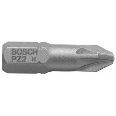 Bosch Csavaroz&oacute; bit extrakem&eacute;ny, PZ 2, 25 mm, 3 r&eacute;szes k&eacute;szlet 2607001558 pozidr&iacute;v PZ 2  hossz:25 mm