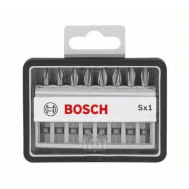 Bosch 2607002559 Csavarozó bit készlet Robust Line Sx extrakemény, 8 részes, 49 mm, Torx® Bosch 2607002559 Csavarozó bit készlet Robust Line Sx extrakemény, 8 részes, 49 mm, Torx®