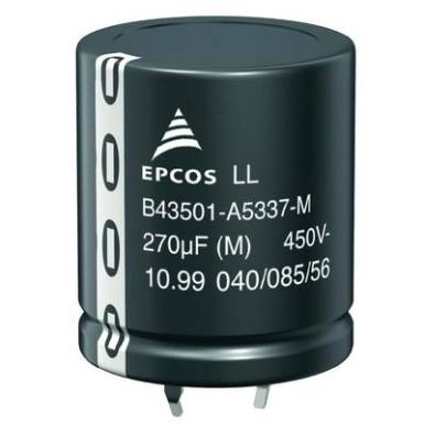 EPCOS nagyfesz elkó 47 µF 450 V, Ø22 x 25 mm EPCOS nagyfesz elkó 47 µF 450 V, Ø22 x 25 mm