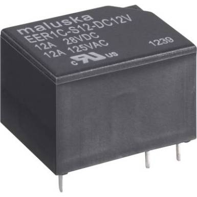 Miniatűr relé 6V 1x váltó, mosásálló Miniatűr relé 6V 1x váltó, mosásálló