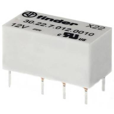 Relé, DIL 12V DC, 30. sorozat Relé, DIL 12V DC, 30. sorozat