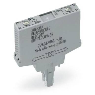 Relé modul 1 váltó 250 V, WAGO 286-364/004-000 Relé modul 1 váltó 250 V, WAGO 286-364/004-000