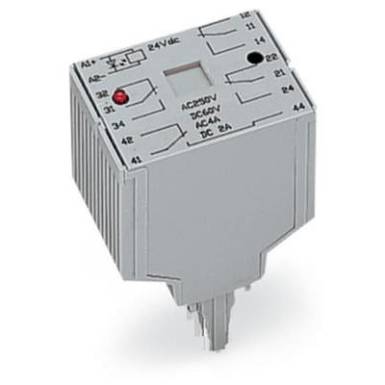 Relé modul 4 váltó 250 V, WAGO 286-375 Relé modul 4 váltó 250 V, WAGO 286-375
