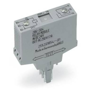 Rel&eacute; modul 1 v&aacute;lt&oacute; 250 V, WAGO 286-508
