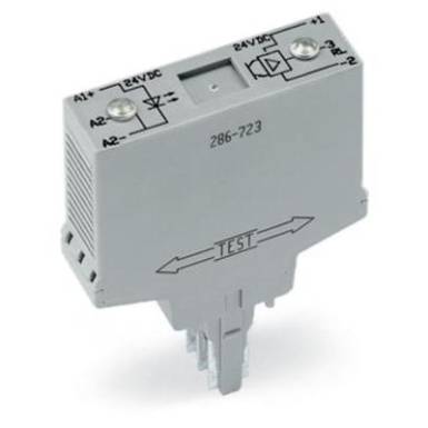 Optocsatoló modul 2 - 6,25 V/DC, WAGO 286-752/002-000 Optocsatoló modul 2 - 6,25 V/DC, WAGO 286-752/002-000