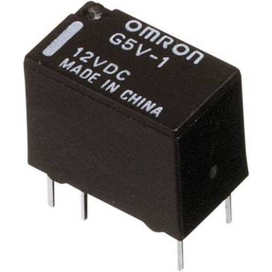 PCB jel relé 24 V/DC 1 váltó, 1 A, 60 V/DC/125 V/AC, 62,5 VA/30 W, Omron G5V-1 24DC PCB jel relé 24 V/DC 1 váltó, 1 A, 60 V/DC/125 V/AC, 62,5 VA/30 W, Omron G5V-1 24DC