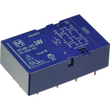 Biztonsági relé 4A4B 24V 6A SF4=SF4D Biztonsági relé 4A4B 24V 6A SF4=SF4D