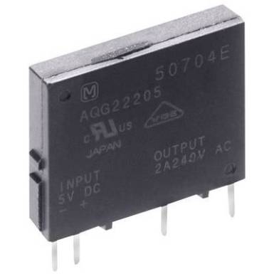 Félvezető relé, 264VAC 1A 2A AQG22224 Félvezető relé, 264VAC 1A 2A AQG22224