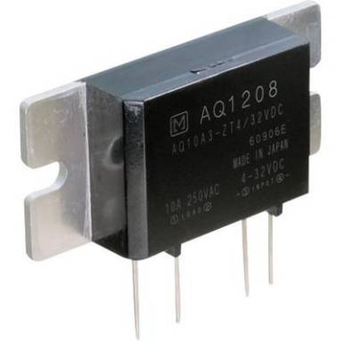Félvezető relé, AQ1 sorozat, 10 A Félvezető relé, AQ1 sorozat, 10 A